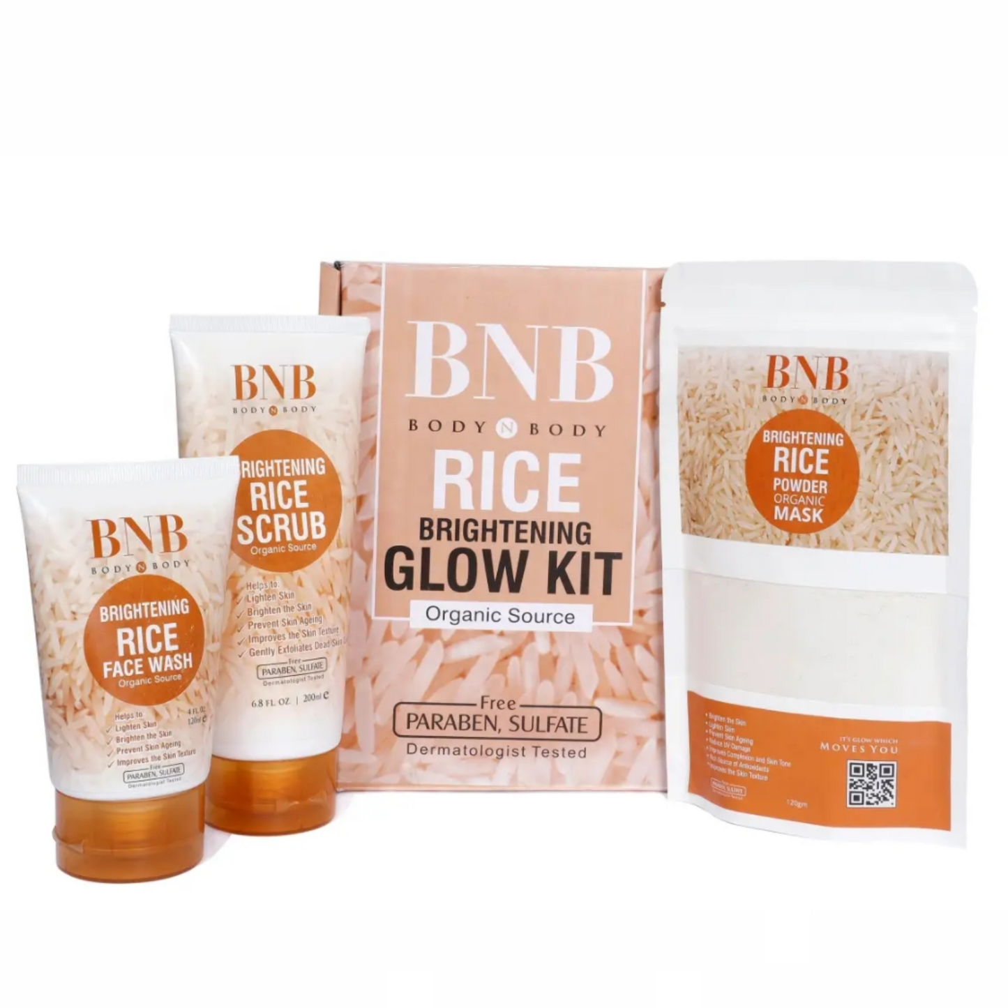 Whitening Rice Extract 3 in 1 Rice Extract & Glow Kit