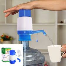 Manual Hand Press Water Pump For 19 Liter Cans Large Bottle Dispenser